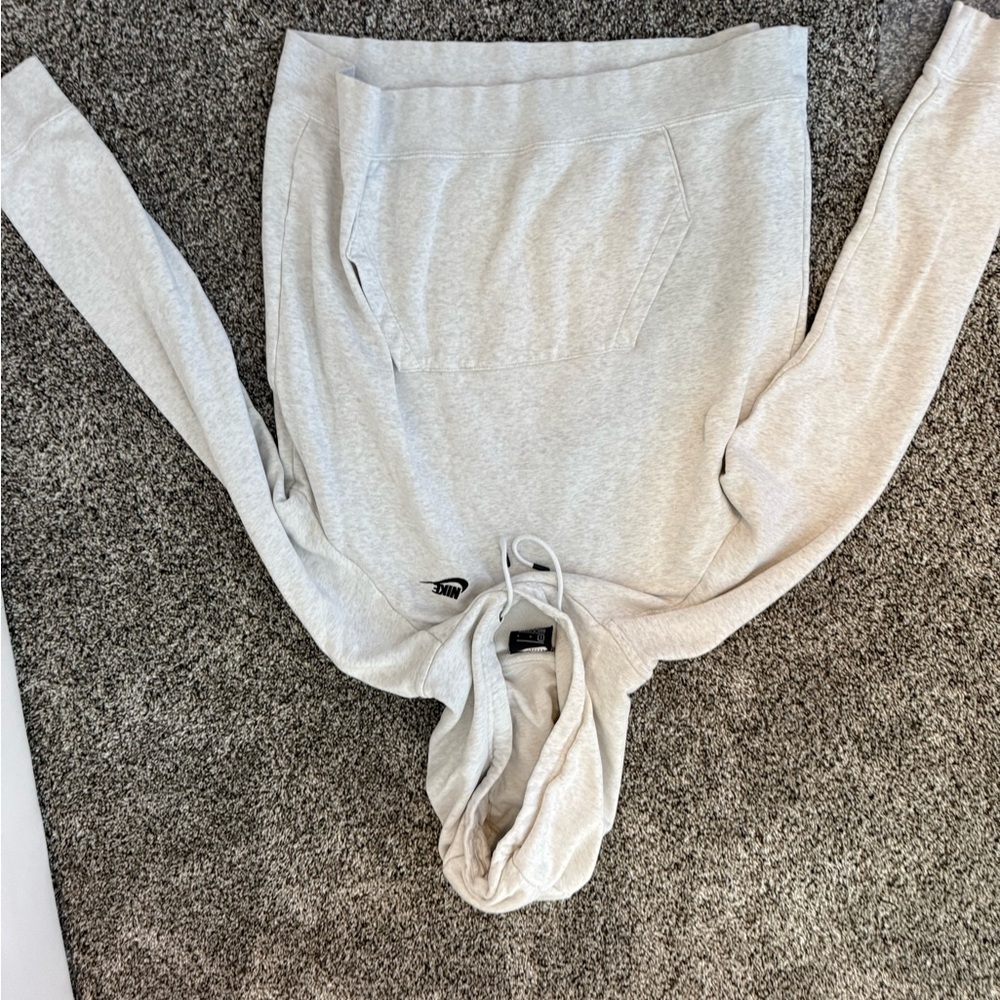 Nike Light Gray Hoodie